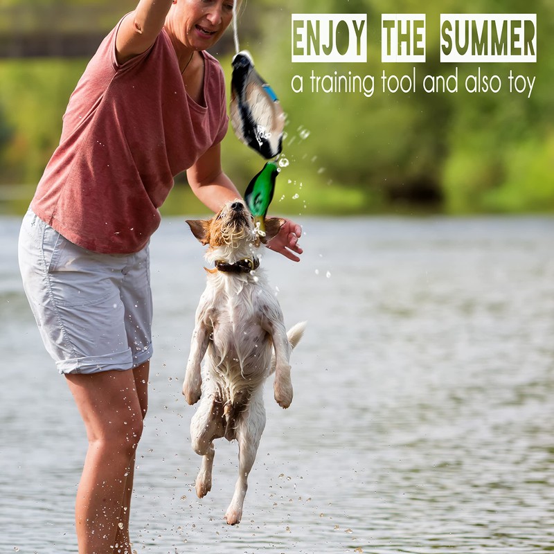 AUSCAMOTEK Dead Duck Dummy Bumper for Waterfowl Hunting Retriever Dog