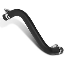 PIT66 Hose Blow Rubber Compatible with Nissan Altima 2.5L Engine 2007 2008 2009 2010 2011 2012 11823-JA00A, 11823JA00A Black Hose & Clamps Kit