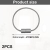 Girihe 2 PCS Magnetic Curtain Tiebacks, Curtain Holdbacks with Braided