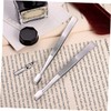 Ipetboom 15pcs Stainless Steel Tweezers for False Eyelashes and Lightweight