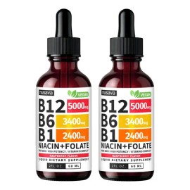 Nusava Complejo De Vitamina B12 Liquido Hecho En Usa                                                                                                  