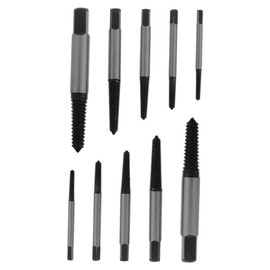 ABOOFAN 10pcs Screw Removal Tool Set Stripped Bolt Extractor Kit for Damaged Screws Quick Extraction Tool