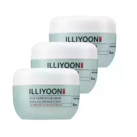 Iliyun 일리윤 히알루론모이스춰수분크림 100ml 3개 Illyun Hyaluron Moisture Cream 100ml (Set of 3)