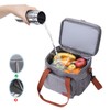Insulated Lunch Bag 2 Layer Leakproof 14L Large Capacity Handheld