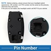 SWITCHRISE No.CM5Z11654B/HLS1573/1S13816 Headlight Switch for Ford Focus 2012-2018 Headlamp Dimmer