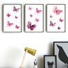 72 Pieces Butterfly Wall Stickers, Butterflies Decorative, 3D with Magnetic