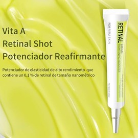 2PCS Retinol Shot Tightening Serums,Crema reafirmante con retinol，Reduce la Aparición de Líneas Finas y Arrugas y Minimiza los Poros para Todo Tipo de Piel.