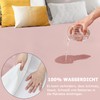 Mattress Protector Waterproof 90 x 200 cm Fitted Sheet Breathable