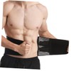FOMIYES 1pc Adjustable Breathable Lumbar Support Belt for Sports and