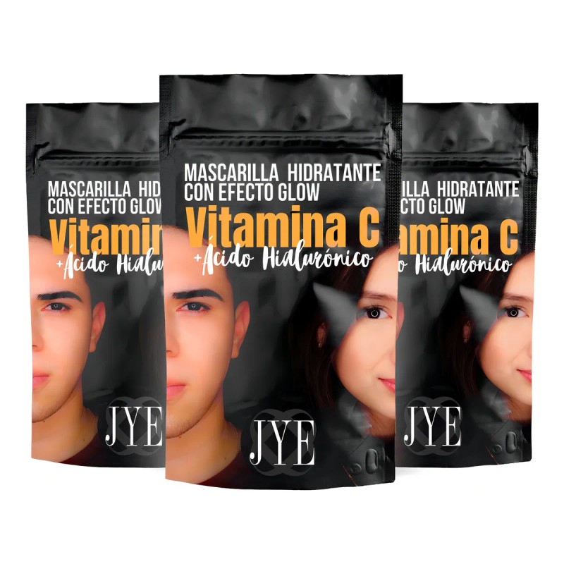 Mascarilla Jye Efecto Glow Ac Hialuronico 100pz Espectacular