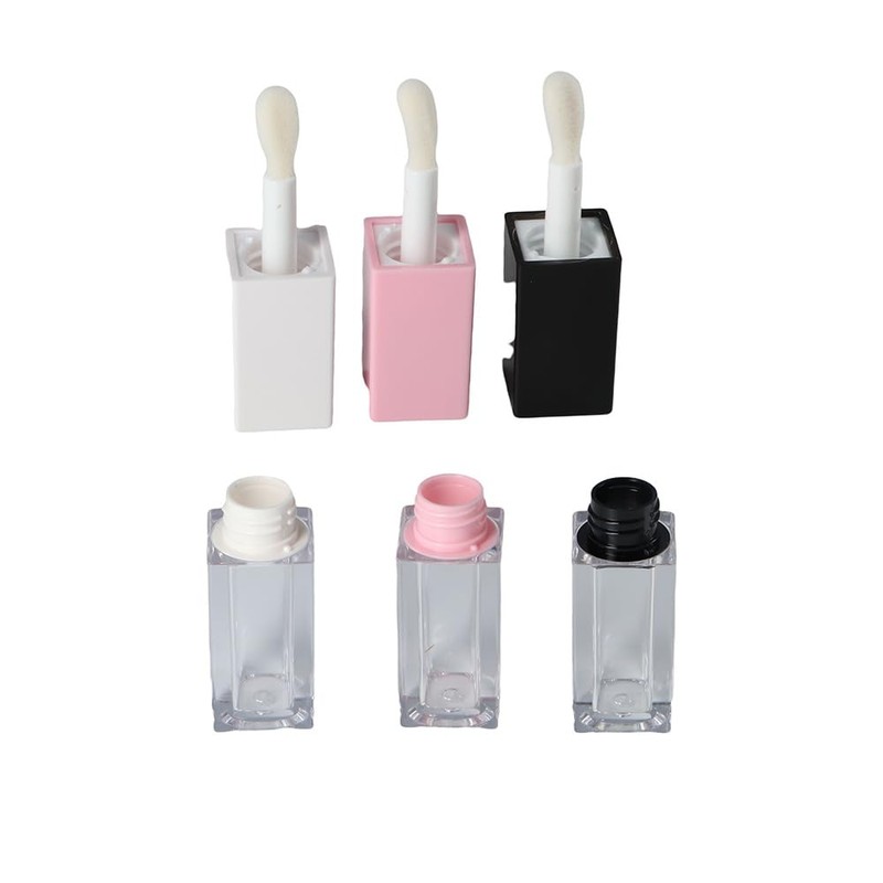 Kopida 3PCS Lip Gloss Containers with Brush, 5ml Empty Lip
