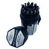 Qualtech 1/16-1/2 HSS Jobber Drill Bit Set, Shatter Proof Case, 29 Pieces (1/64 Increments), DWD29J-PC