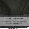 RockJock Striped Knitted Fleece Lined Beanie HAT with R40 Thermal