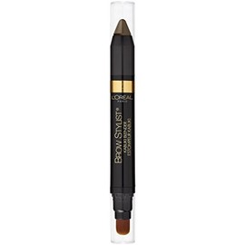 L'Oréal Paris Brow Stylist Kabuki Blender Brow Crayon, Blonde, 0.05 oz.