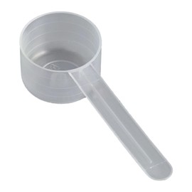 ScoopDupe Scoop made for Orgain Organic Vegan Protein Superfoods Powder, Measuring Cup, 29.6cc, BPA Free, Durable, Dishwasher Safe (Pack of 2, Clear, 29.6cc)