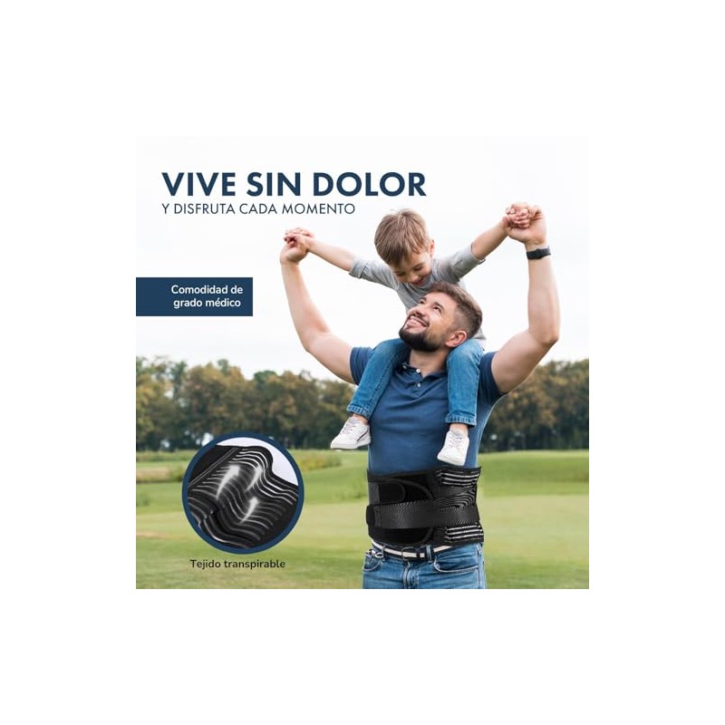 Soporte Lumbar para Hombre y Mujer
