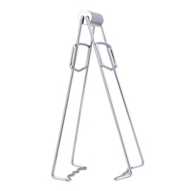 Stainless Steel Plate Clip, Collapsible Hotplate Tongs, Bowl Clips, Anti-Hot Bowl, Bowl, Pan, Gripper Bowls, Clamp Holder, Tongs, Kitchen Clamp, (Silver)