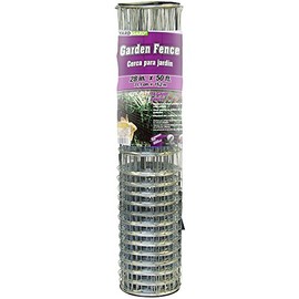 YARDGARD 308371B 14 Gauge Rabbit and Small Animal, 28 Inch x 50 Foot, Silver