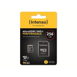 Intenso microSDXC 256GB Class 10 UHS-I U1 Performance