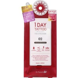 Cuore (2 Pack) K-Palette 1DAY TATOO Pro Cast The Eyeliner 02 Chocolat Brown Black