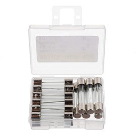 BOJACK 6x30mm 20 A 20 amp 250 V 0.24x1.18 Inch Volt F20AL250V Fast-Blow Glass Fuses(Pack of 18)