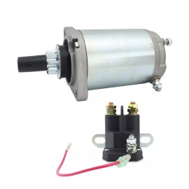 Soarider Starter Motor & Relay for Polaris Snowmobile 340 Classic 2004-2006 339cc 2410748