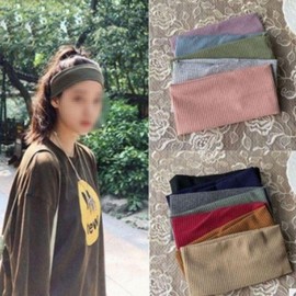 EA Plain Daily Sports, Classic, & Face Washing Headband Women's Pink