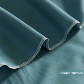 SUNSURE Furniture Dust Cover for Sofas, Chairs, Queen Size Mattress, Indoor Outdoor Furniture Dust Cloth, Home Dust Cover - Blue (94.5x118inch)