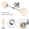BAODEN Modern Wall Sconce 2-Lights Industrial Mid Century Bathroom Vanity