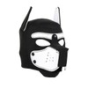 QUYUWOWO Neoprene Puppy Face Muzzle Dog Removable Full Head Hood