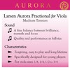 LARSEN Strings Aurora Viola Strings Medium 1/2