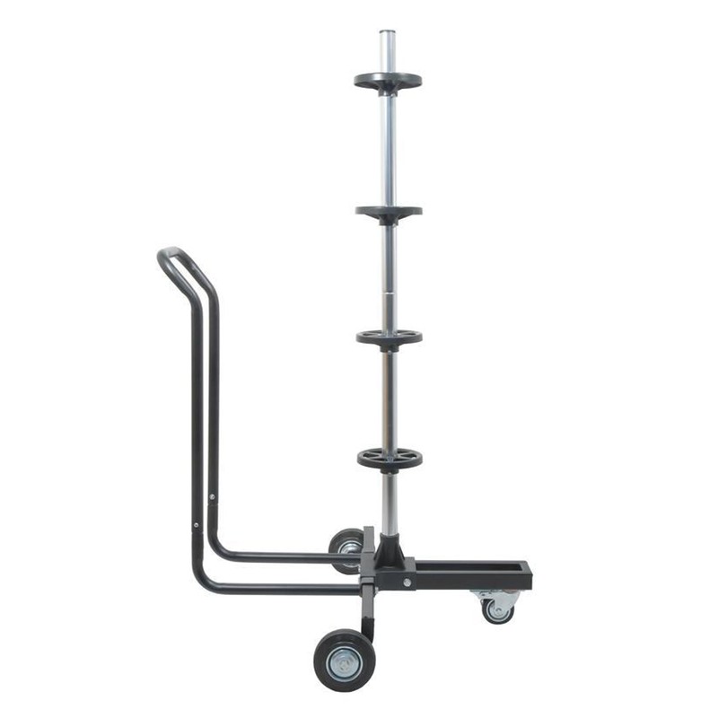 GarageMate Heininger Heavy Duty Tire Storage Dolly, Fits 13-18 Inch