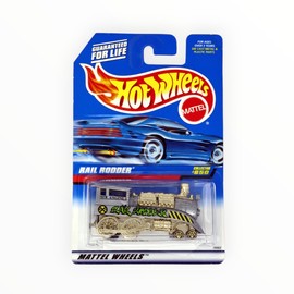 Mattel Hot Wheels 1998 1:64 Scale Silver Rail Rodder Die Cast Car Collector #850