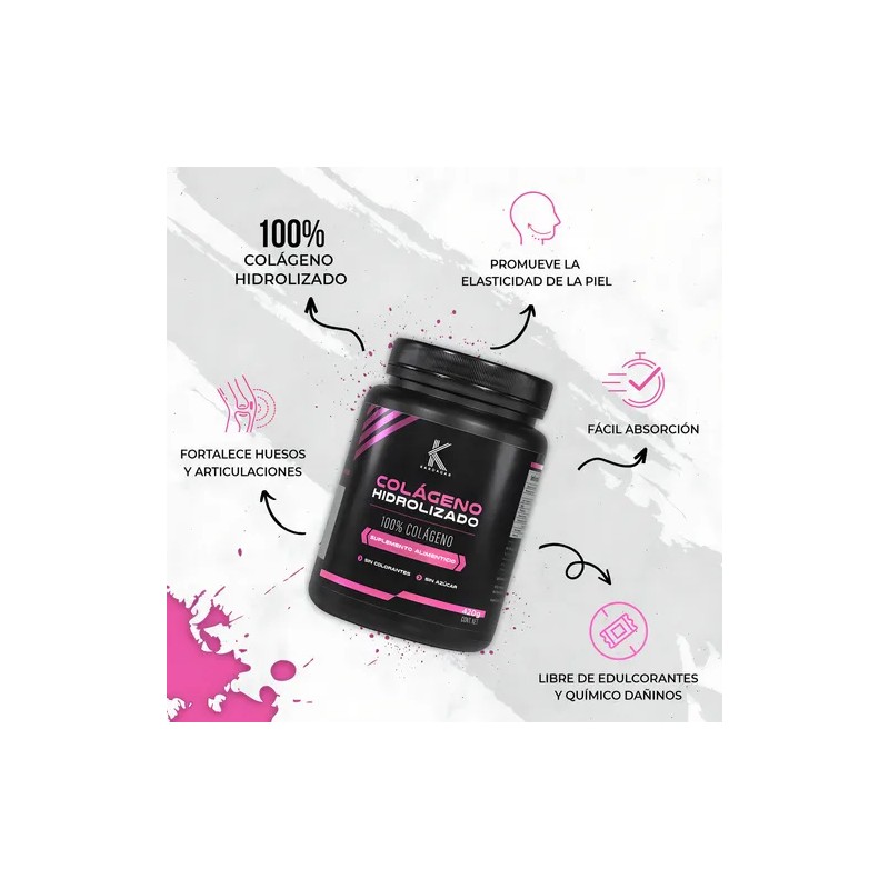 Colgeno Hidrolizado Orgasmic Superfoods Sin Sabor 420g 42 Porciones