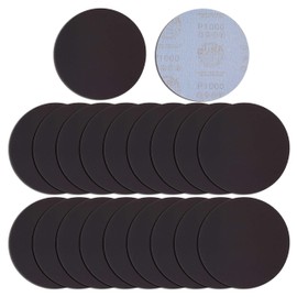 Dura-Gold Premium 6" Wet or Dry Sanding Discs - 1000 Grit, Box of 20 - High-Performance Sandpaper Discs with Hook & Loop Backing, Fast Cutting Silicon Carbide, Color Sanding Sander, Car Auto Polishing