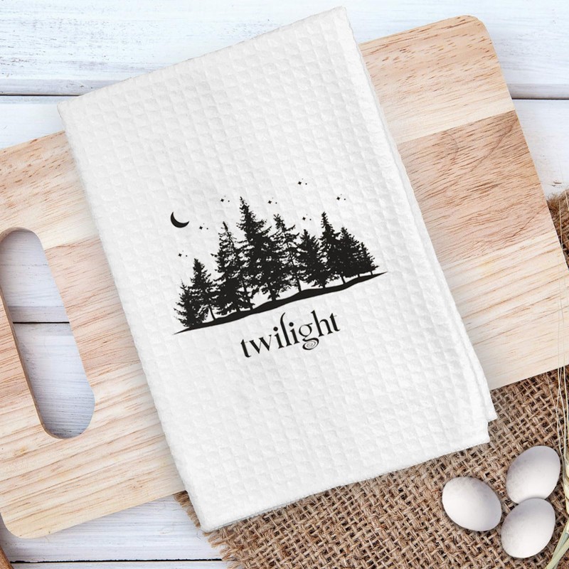 BAUNA Twilight Inspired Kitchen Towel Vampire Movie Dishes Towel City