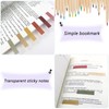 1200 Pcs Page Markers Sticky Index Tabs Writable Index Labels