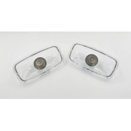 Max Performance 1965-1967 GTO Grand Prix Parking Lamp Lenses PAIR! Park Light Turn Signal Lens