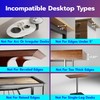 ARES WING 21.7 inches Desk Extender Shelf, 21.7"x 9.8" Versatile