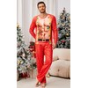 Ugly Matching Christmas Pajamas For Couples Men Sleepwear Set Pecs