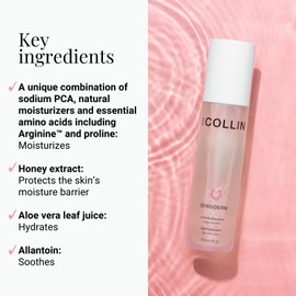 G.M. COLLIN Sensiderm Soothing Mist | Facial Toner and Hydrating Spray for Sensitive Skin | Soothes and Hydrates