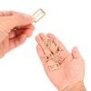 sourcing map Slide Buckle, 8Pcs 1" - Zinc Alloy Triglides