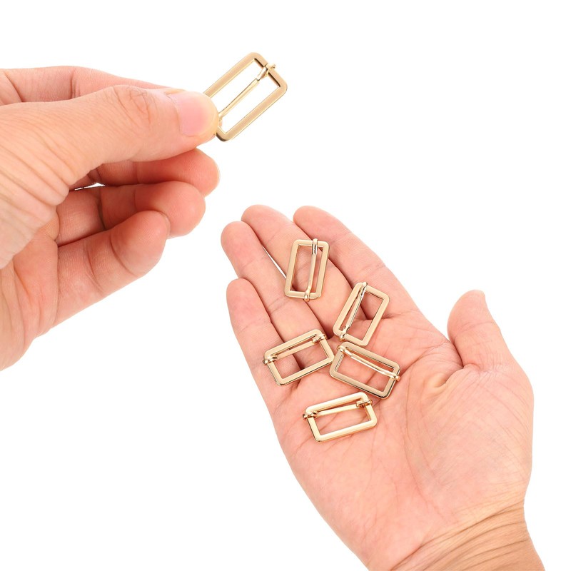 sourcing map Slide Buckle, 8Pcs 1" - Zinc Alloy Triglides
