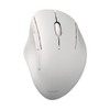 Elecom M-SH20MBSKXWH Mouse SHELLPHA Wireless Multi, 5 Buttons, Medium, Antibacterial,