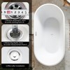 Verazquy 2PCS Universal Bath Plug Replacement – Stainless Steel Sink