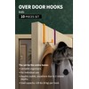 Menz Stahlwaren Over Door Hanger – Set of 10 -