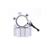Atletica Aluminium Dumbbell Clasps, 50 mm, Magnetic, Rubber Protection on