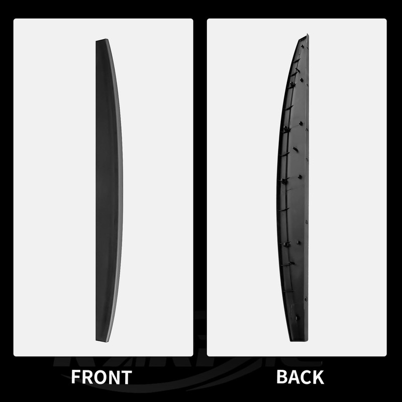 KARPAL Tailgate Spoiler Top Protector Cover Molding Cap Compatible with