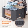 Lifewit Storage Bags, Pack of 3, 90 L, with Lid,