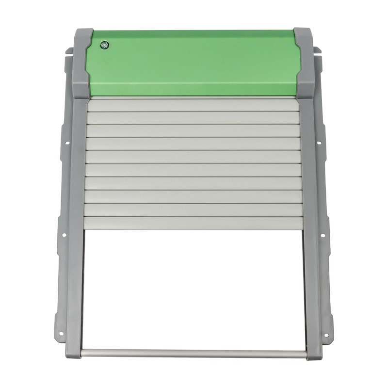 CNCEST Automatic Chicken Coop Door Solar Powered,Smart Anti-Pinch Aluminum Automatic